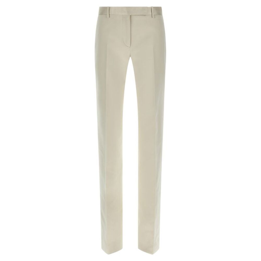 Tom Ford Beige Cotton Dress Women's Pants